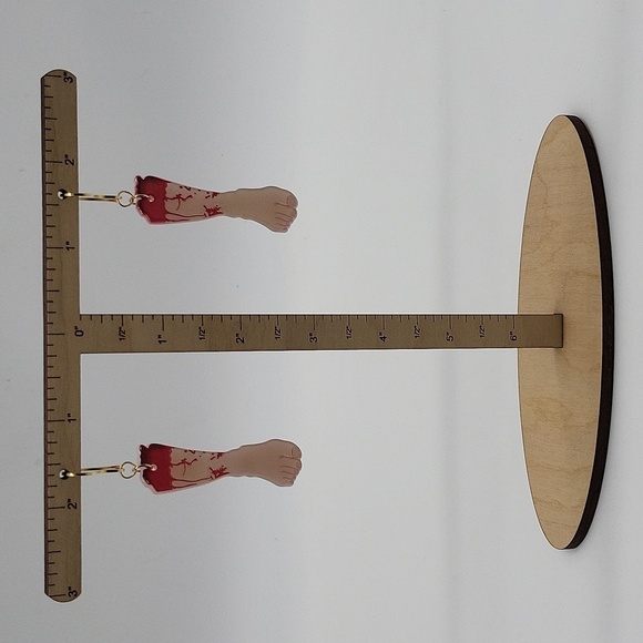 1882- Handmade Halloween Earrings NWT - Picture 4 of 6